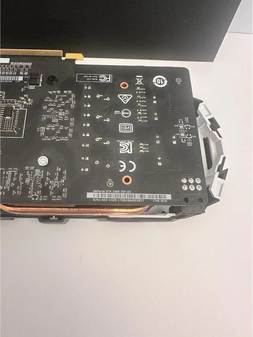 MSI GeForce GTX 1060 3GT OC 3GB GDDR5 Graphics Card